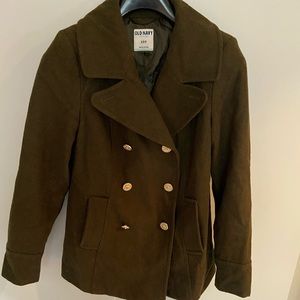 Old Navy Peacoat Dark Green